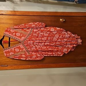 Free people boho dress size large